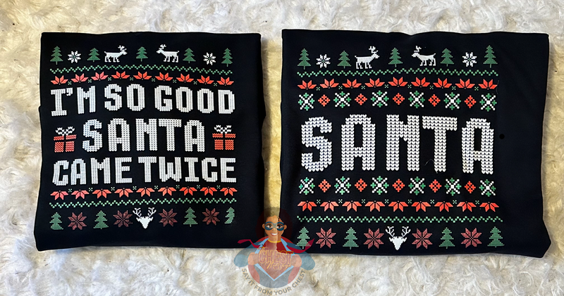 Couple’s Santa Shirts